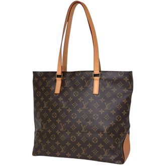 Louis Vuitton Brown Monogram Shoulder Bag Tote Bag (Pre-Owned)