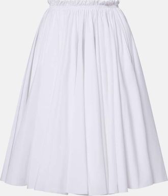 Ami Gonna midi Corolla in cotone