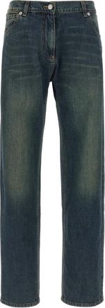 Magda Butrym Denim 09 Pants - Dames - Regular Fit Jeans - Blauw - S - Denim - Jeans