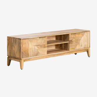 Sklum Sklum - Mueble Tv 165x40 Cm En Madera De Mango Baty Design
