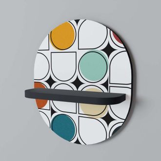 OEM Estante Ovalado Hue Harmony Negro