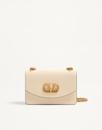 Valentino Garavani Valentino Garavani Vain Shoulder Bag In Shiny Calfskin Wo