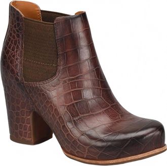 Kork-ease Womens Shirome Ankle Boot In Burgundy