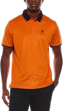 Ben Sherman Checker Rib Air Pique Sports Fit Polo Shirt