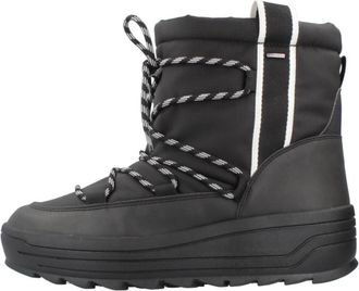 Geox Stijlvolle Waterdichte Laarzen voor Vrouwen - Dames - Winterlaarzen - Zwart - 38 EU - Schoenen