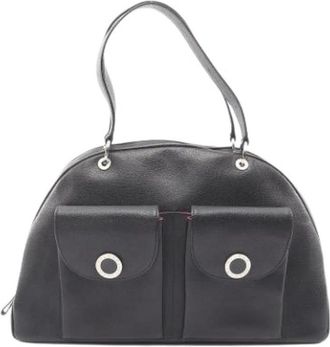 Bulgari Pre-owned Handbags, female, Black, Size: ONE SIZE Pre-owned Vintage Handbag