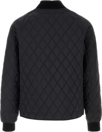 Burberry Quilted Nylon Jacket - Black