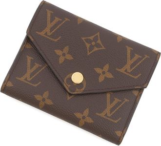 Louis Vuitton Monogram Brown Monogram Wallet (Tri-Fold) (Pre-Owned)