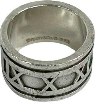 Tiffany & Co. Silver Silver 925 Band Ring (Pre-Owned)