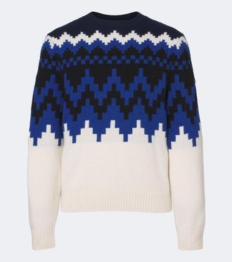 Canada Goose Eri intarsia wool and alpaca sweater