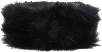 Ruslan Baginskiy Cappello in pelliccia sintetica - Nero