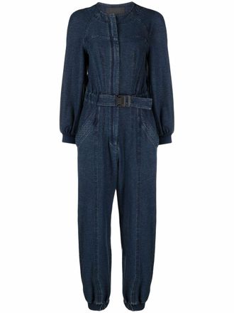 Alberta Ferretti Denim jumpsuit - Blauw