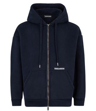 Dsquared2 Blue SWEAT JACKET