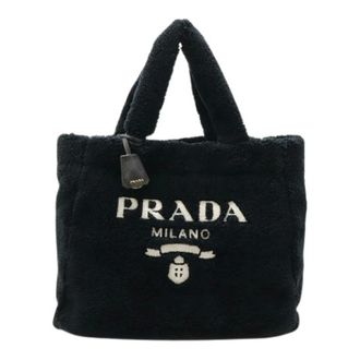 Prada Borsa Tote in Terry Pre-owned 1Bg130 - - Pre-owned - Donna - Nero - ONE SIZE