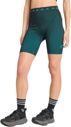 adidas EQT Bike Shorts in Black/Equipment Green at Nordstrom Rack, Size Medium