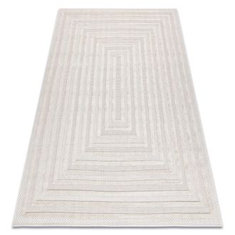 RugsX RugsX Santo Rug in White | Size: 180 cm x 270 cm
