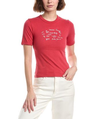 Rag & Bone Rag & Bone Sweetheart Phrases Mica Ringer T-Shirt
