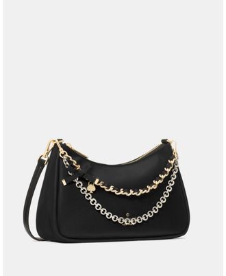 Kate Spade New York Womens Margot Nylon Convertible Crossbody - Black - One Size