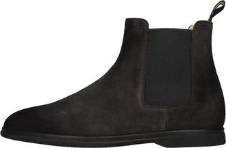Doucal's Schoenen, Heren, Grijs, 43 EU, Su&egrave;de, Su&egrave;de Enkelboots