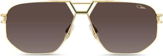 Cazal 9114 Zonnebrillen - unisex - Zonnebrillen - Geel - 62 MM - Accessoires