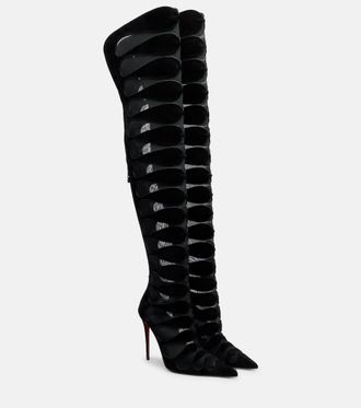 Christian Louboutin Circus Max Botta Alta 100 over-the-knee boots