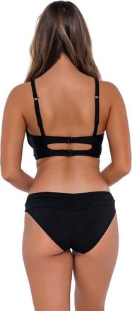 Sunsets Unforgettable Bikini Swim Bottoms in Black at Nordstrom, Size X-Large