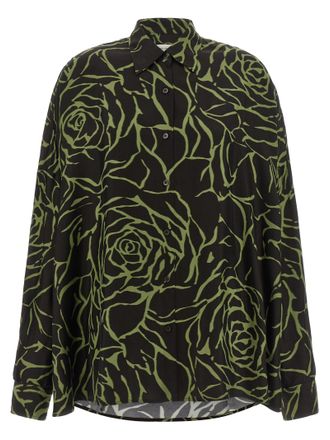 Dries Van Noten Black Viscose Womens Blouse