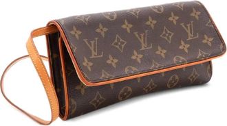 Louis Vuitton Twin Handbag Monogram Canvas GM crossbody bag - Bruin