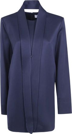 Toteme Dames, Blouses & Shirts, Zwart, Maat: XS Satijn