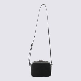 Fabiana Filippi Black Leather Camera Crossbody Bag