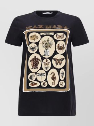 Max Mara printed cotton t-shirt