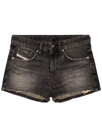 Diesel De-Yuba denim shorts - women - Cotton - 25 - Black