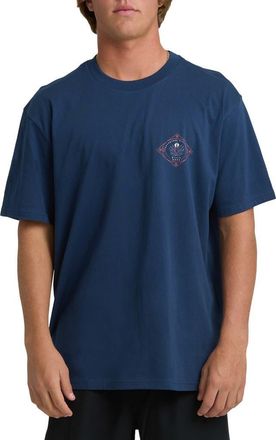 Billabong Agave Adventure Division Premium Cotton Graphic T-Shirt in Dark Blue at Nordstrom, Size Xx-Large