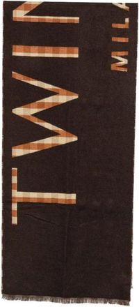 Twinset Sciarpa invernale - - Accessories - Donna - Marrone - ONE SIZE