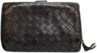 Bottega Veneta Pre-owned Wallets, female, Brown, Size: ONE SIZE Pre-owned Vintage Wallet