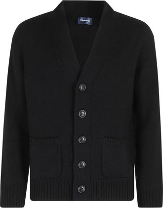 Drumohr merino wool cardigan - Black