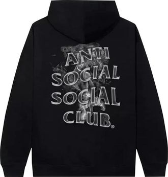 ANTI SOCIAL SOCIAL CLUB Burnouts Hoodie Black 1020-100000106BOH-BLAC
