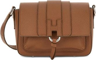 Hogan Trend Flap Bag - Dames - Schoudertassen - Bruin - ONE Size - Leer - Tassen