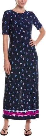 Vince Camuto 3/4-Sleeve Maxi Dress
