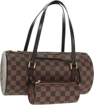 Louis Vuitton Pre-owned Handbags, female, Brown, Size: ONE SIZE Pre-owned Canvas Handbag