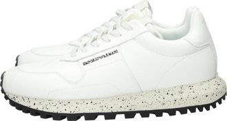Emporio Armani Smooth Leather Sneakers