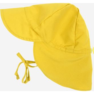 Leveret Flap Swim Hat, UPF 50+ Sun Protection in Yellow at Nordstrom, Size 9-12 M