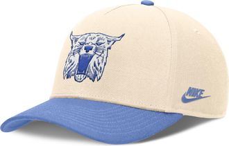 Nike Kentucky Primetime Rise Academic Nike Mens Dri-FIT College Adjustable Hat in Brown | NC060GA2UKV-6QM