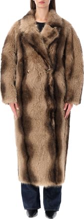 s.w.o.r.d Coat Eco Faux Voluminous Long Faux Fur Coat