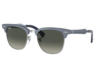 Ray-Ban Clubmaster Aluminum Grey Gradient Square Unisex Sunglasses RB3507 924871 51