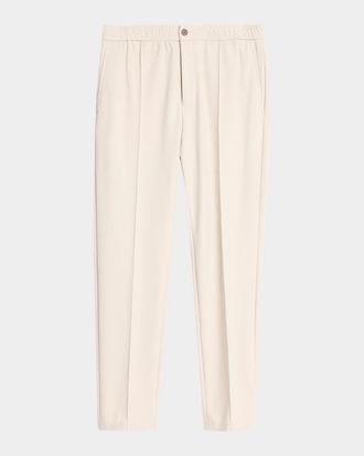 Theory Men & apos;s Curtis Precision Ponte Drawstring Pants