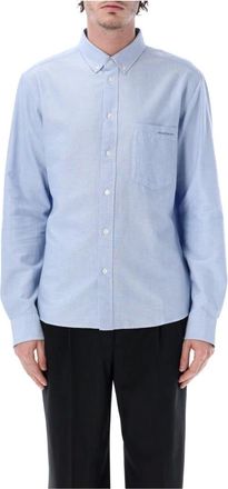 Isabel Marant Casual Shirts, male, Blue, M, Jasolo Oxford Shirt