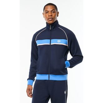 Sergio Tacchini Lago Track Jacket in Maritime Blue at Nordstrom, Size Xxx-Large