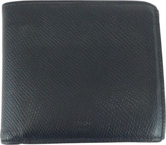 Celine Black Leather Coin Purse/Coin Case (Pre-Owned)