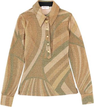 Pucci Iris Print Top